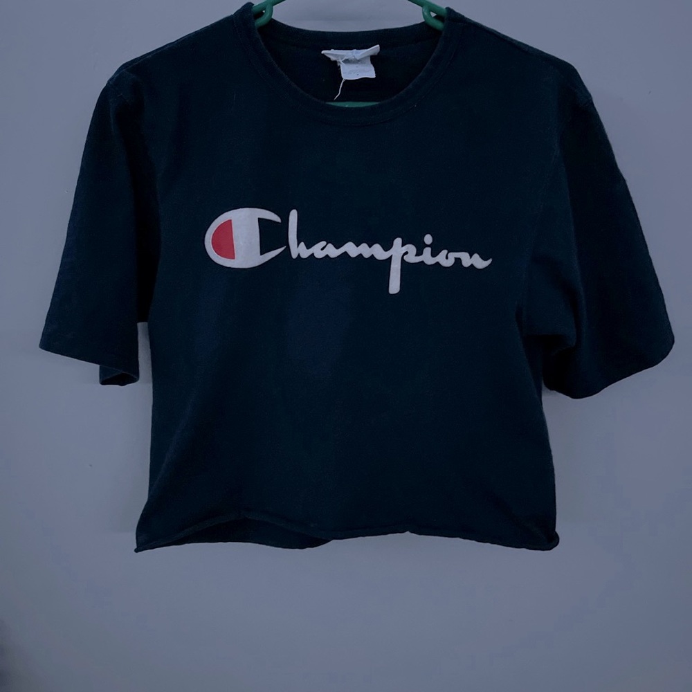 Vintage champion crop top